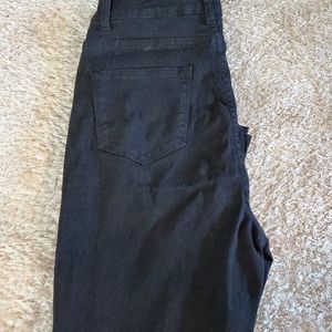 Fashion Nova midrise black skinny jeans NWT